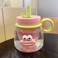 Ljojo 1000ml Cute Tea Infuser Bottle with Handle - Sport Gym Travel Drink Bottle