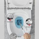 Ljojo Long Handle Wall-Mounted Toilet Brush with Detachable Holder