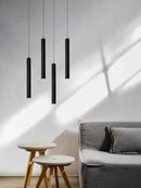 Ljojo LED Tube Pendant Light for Hotel Restaurant Bar Counter