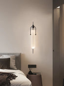 LED Glass Wall Lamp for Bedroom Lighting by Ljojo
