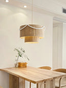 Japanese Style Restaurant Chandelier | Antique Wabi Sabi Island Table Lighting by Ljojo