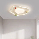 Ljojo Modern Children's Room Light Full Spectrum Eye Protection Milk Oil Wind Ceiling Light