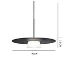 Circular Coffee Shop Pendant Light 40CM | Minimalist Designer Homestay Lamp by Ljojo