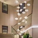 Nordic Minimalist Cloud Glass Chandelier | LED Home Decoration by Ljojo