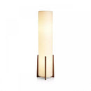 Modern Retro Fabric and Solid Wood Floor Lamp for Living Room Study Bedroom by Ljojo