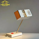 Ljojo Medieval Retro Industrial Table Lamp LED for Home Decor Studio Living Room