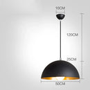 Industrial Black Ceiling Pendant Lamp E27 for Restaurant Dining | Ljojo