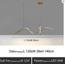 Ljojo Minimalist LED Pendant Lights for Dining Room, Restaurant, and Living Room