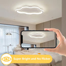 LED Cloud Ceiling Lamp White Cartoon Kids Room Decor Light Ljojo