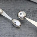 Ljojo Melon Spoon and Carving Knife Set for DIY Fruit Platter and Ice Cream Scoop