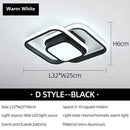 LED Line Ceiling Lights Modern Square Lamps For Living Room Study Hotel Interiors by Ljojo