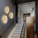 Nordic Brass Ring LED Wall Lights | Art Deco Sconce for Home & Dining Room By Ljojo