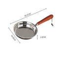 Ljojo Mini Stainless Steel Cooking Pot Pan Set
