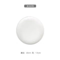 Ljojo Matte Ceramic Steak Plate, Nordic Style, Scratch Resistant, Western Food Tray