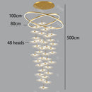 LED Pendant Light Chandelier Modern Home Decor Staircase Lamps by Ljojo