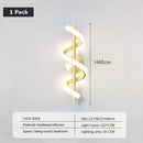 LED Wall Lamp Modern Nordic Bedroom Sconce Black Gold Living Room Indoor Lighting by Ljojo