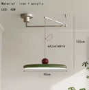 Ljojo Flying Saucer LED Pendant Lights Cream Chandelier Home Room Decoration French Minimalist Style