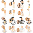 Ljojo Loft Wall Light: Industrial Bedside Sconce for Bedroom & Kitchen