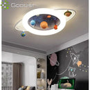 Nordic LED Astronaut Space Chandelier Creative Lamp for Living Room by Ljojo