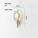 Dimmable LED Glass Chandelier for Living Dining Room Decor by Ljojo