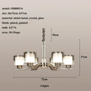 Nordic Glass Led Pendant Light Modern Chandelier by Ljojo for Home Decor.