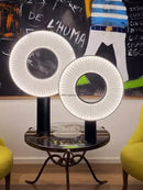 Ljojo Minimalist Pleated Floor Lamp for Living Room Bedroom Study
