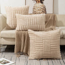 Geometric Square Pillow Cover 45x45cm by Ljojo - Decorative Home Decor