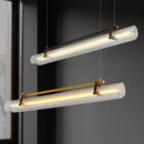 Ljojo Minimalist Acrylic LED Pendant Light Modern Chandelier Fixture - Nordic Style Dining Room Lighting