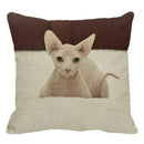Cute Ljojo Sphinx Cat Cushion Cover 45X45cm - Home Sofa Decoration Pillowcase