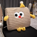 Ljojo Memory Foam Waist Cushion for Office, Car, or Home - Back Support Pillow