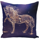 Animal Horse Printed Cushion Cover by Ljojo - Sofa Decor Pillowcase