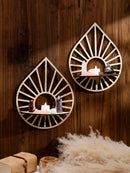 Ljojo™ Floating Crystal Shelf Display for Boho Home Decor in Living Room