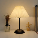 Ljojo LED Table Lamp Nordic Fabric USB Plug For Living Room Bedroom Atmosphere Decor