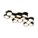 Ljojo Modern Alloy Ceiling Chandelier for Home Living Room Bedroom Lighting