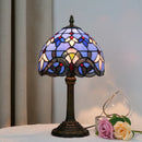 Baroque Pattern Stained Glass Table Lamp by Ljojo - Handmade Modern Style for Home and Office
