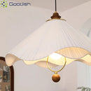 Japanese Wabi Sabi Fabric LED Pendant Light | Home Decoration Chandelier by Ljojo