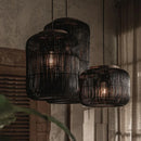 Bamboo Wood Pendant Light Chandelier for Dining Room Kitchen | Ljojo Vintage Indoor Lighting