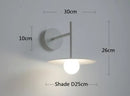 Nordic Designer LED Wall Light for Bedroom Black Indoor Lighting by Ljojo