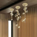 Nordic Glass Bubble LED Chandelier Modern Ceiling Light Living Room Dining Bedroom by Ljojo