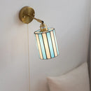 Ljojo LED Wall Light Fixture Kids Room Decor Glass Bedroom Lamp
