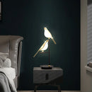 Ljojo Magpie Bird Table Light Standing Desk LED Floor Lamp