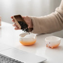 Ljojo 160ML Quick Cup Travel Tea Set with Storage Bag, Kung Fu Teapot Teacup