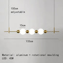 Modern Gold LED Wall Lamp for Living Room Corridor Bedroom Dining Room by Ljojo