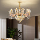 Ljojo Luxury Crystal Chandelier for Living Room, Dining Room, Bedroom