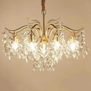 Ljojo Luxury Crystal Chandelier Pendant Lamp for Elegant Living Spaces