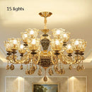 Ljojo Luxury Crystals Ceiling Chandelier for Elegant Interior Decor