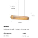 Modern Minimalist LED Pendant Lights | Wabi-sabi Chandelier for Home Decoration by Ljojo