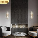 Ljojo Marble Wall Lamp: Modern LED Lighting Fixtures for Bedroom, Study, and Hotel