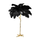 LED Feather Floor Lamp by Ljojo: Stylish Ostrich Ins Live Room Decor