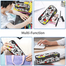 Ljojo Mickey Minnie Pen Pouch: Big Capacity Pencil Case & Makeup Bag for All